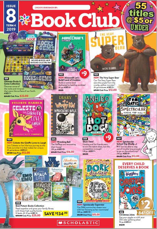Book Club Issue 4 is OUT NOW! 📚📚📚 Scholastic Book Club provides